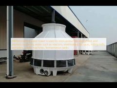 A torre de resfriamento de água de 150 toneladas é usada para resfriar equipamentos de produção e água de circulação de processos, como reatores, fornos de aço, laminadores, extrusoras, máquinas de papel, tanques de fermentação