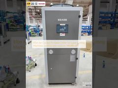 Chiller portátil refrigerado a ar de 8 toneladas para máquinas de corte a laser