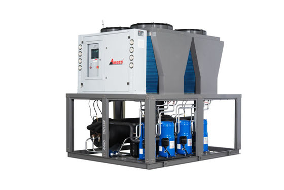 comprar Resfriador de água portátil refrigerado a ar 40Tr resfriador modular de refrigeração a ar de 40 toneladas sistema hvac resfriador de água fria online manufacture