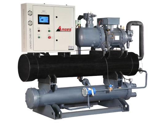 comprar Chiller Industrial de 100 Ton Sistema Integrado Compressor de Parafuso Chiller online manufacture
