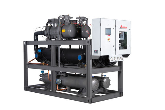 comprar Resfriador de parafuso resfriado a água 480 HP 480 HP Máquina de resfriamento de água industrial online manufacture