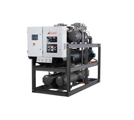 comprar Compressor de refrigeração do refrigerador 150hp dois da refrigeração água industrial para a indústria de plásticos online manufacture