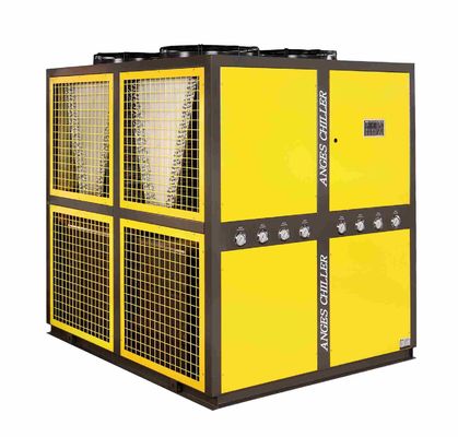 comprar 40hp Capacidade Chiller de água Portátil Pequeno ambiente amigável Ar arrefecido online manufacture