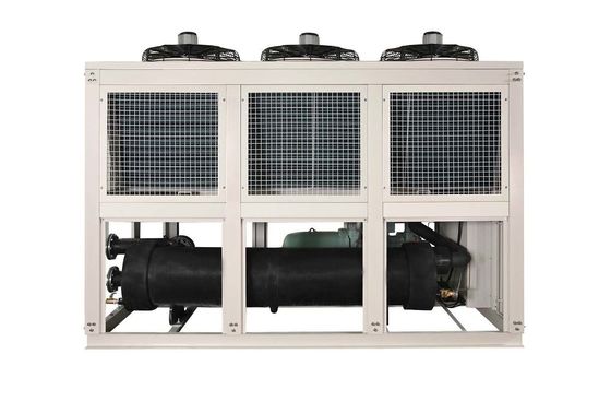 comprar Resfriador de parafuso de resfriamento de ar de 100 toneladas 100HP Máquina de moldagem por injeção Resfriador de água Compressor personalizado de cor dois online manufacture