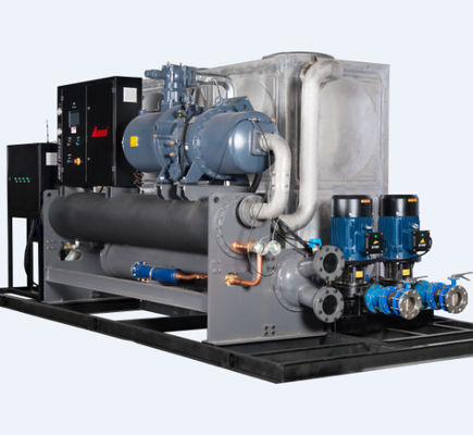 comprar A água integrada 50HP refrigerou o sistema Shell do refrigerador e a unidade do pacote do tubo online manufacture