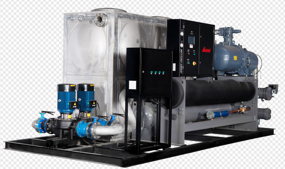 comprar Chiller de parafuso refrigerado a água de 40 HP Processos industriais Chillers de água para impressão e linha de laminação de filme BOPP online manufacture