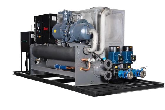 comprar Sistema integrado de refrigeração industrial de 120 cv Tipo de parafuso semi-hermético online manufacture