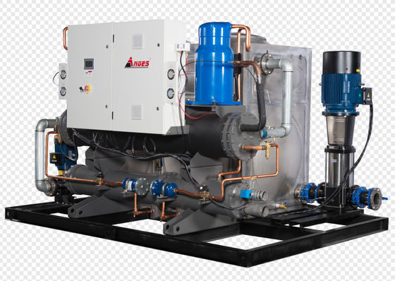 comprar Sistema integrado de arrefecedor industrial de 250 cv Tipo de parafuso semi-hermético online manufacture