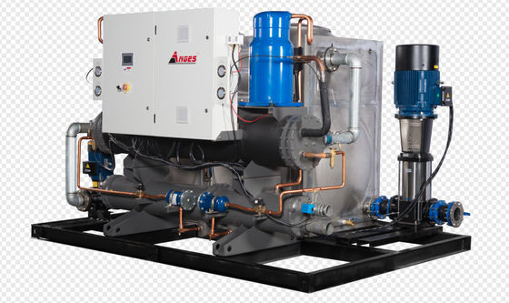 comprar Chiller de parafuso refrigerado a água de 100 HP Processos industriais Chillers de água para impressão e linha de laminação de filme BOPP online manufacture