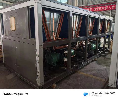 comprar Refrigerador de água industrial portátil de 120 CV tipo parafuso semi-hermético online manufacture
