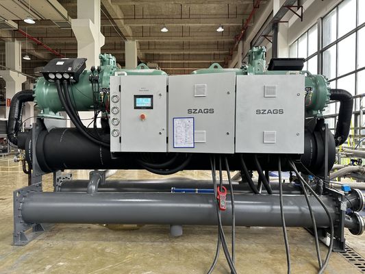 comprar Chiller de baixa temperatura de tipo parafusado refrigerado a água de 360 hp com compressor BITZER online manufacture