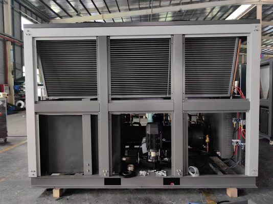 comprar Chiller industrial de água refrigerado a ar de 50 toneladas com quatro compressores para máquina de moldagem por injecção online manufacture