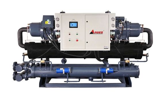 comprar Sistema industrial de arrefecimento por parafuso a água de 200 HP para moldagem de plástico, processamento químico e corte a laser online manufacture