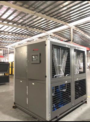 comprar 30HP Chiller de grau industrial Evaporador de liga de cobre-níquel R407C Refrigerante ecológico para centros de usinagem CNC online manufacture