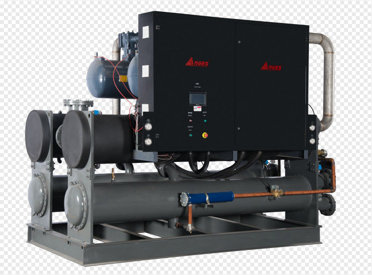 Chiller de parafuso refrigerado a água de 100 HP Processos industriais Chillers de água para impressão e linha de laminação de filme BOPP