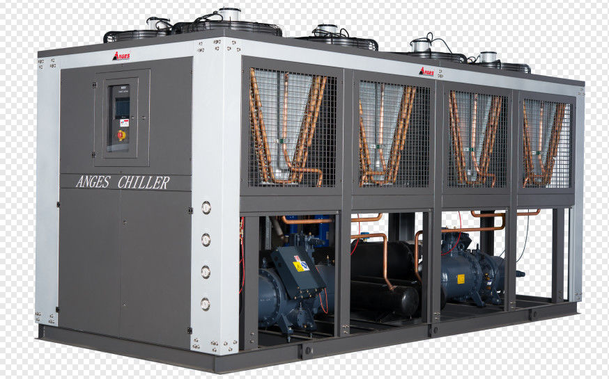 Sistema integrado de refrigeração industrial de 100 cv Tipo parafuso semi-hermético