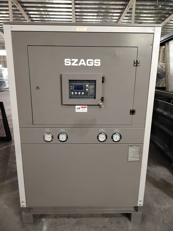 Chiller de 20HP Arrefecido a Ar | Unidade de Refrigeração Industrial | Economia de Energia | Para Moldagem por Injeção/Galvanoplastia/Resfriamento a Laser