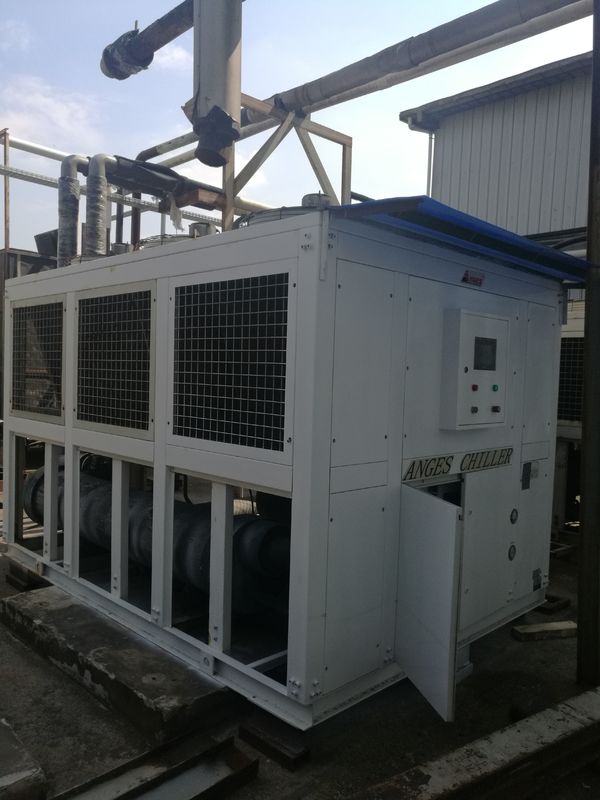 Refrigerador de tipo parafuso semi-hermético de 240 cv para produção de materiais plásticos