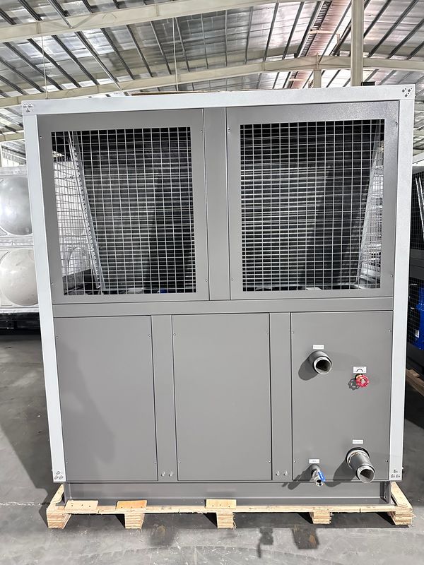 Fábrica de fornecimento 60HP refrigerado a ar Industrial Chiller de água 60 Ton Roll Tipo Glicol Chiller com quatro compressores de rolagem