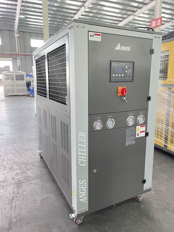 Chiller de água industrial refrigerado a ar de 8 toneladas 23kW Chiller de glicol de tipo rolante