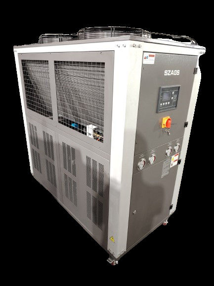 Chiller de água industrial refrigerado a ar de 8 toneladas 23kW Chiller de glicol de tipo rolante