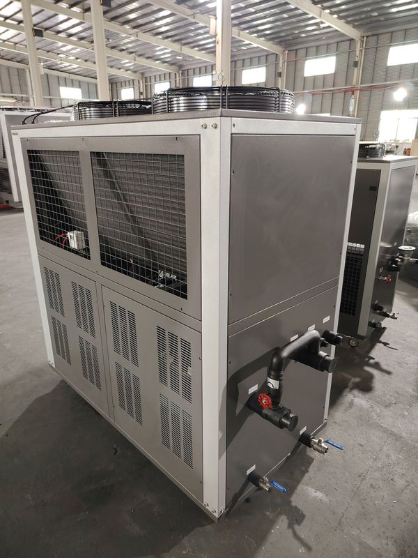 Chiller refrigerado a ar de 10 toneladas 15 toneladas Chiller de água portátil para máquinas de sopro de garrafas PET