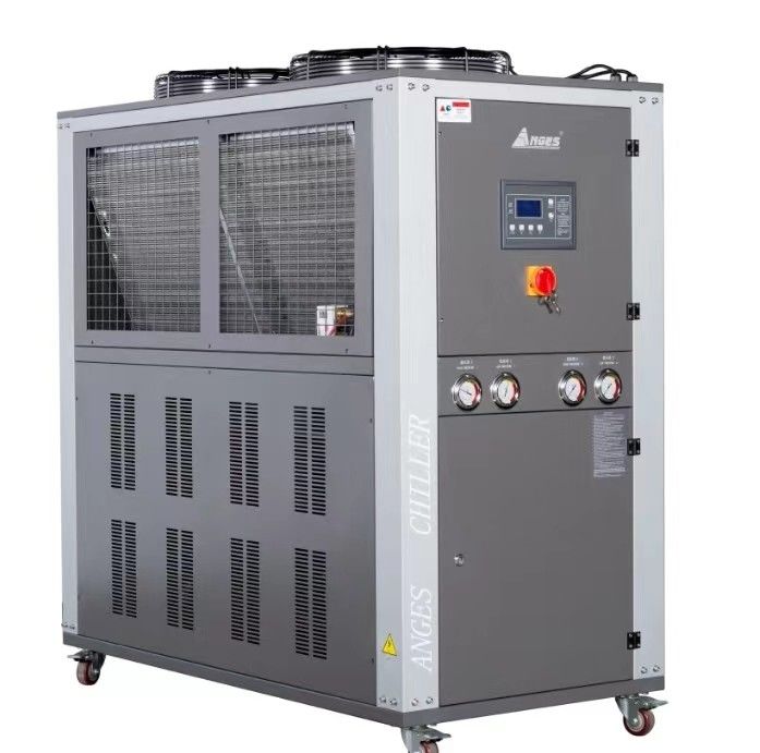 Chiller de água industrial de rolha de 10 toneladas Industrial Chiller de água de plástico portátil