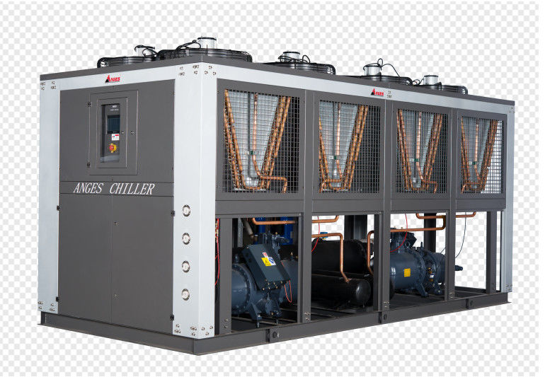 Refrigerador de água industrial portátil de 120 CV tipo parafuso semi-hermético