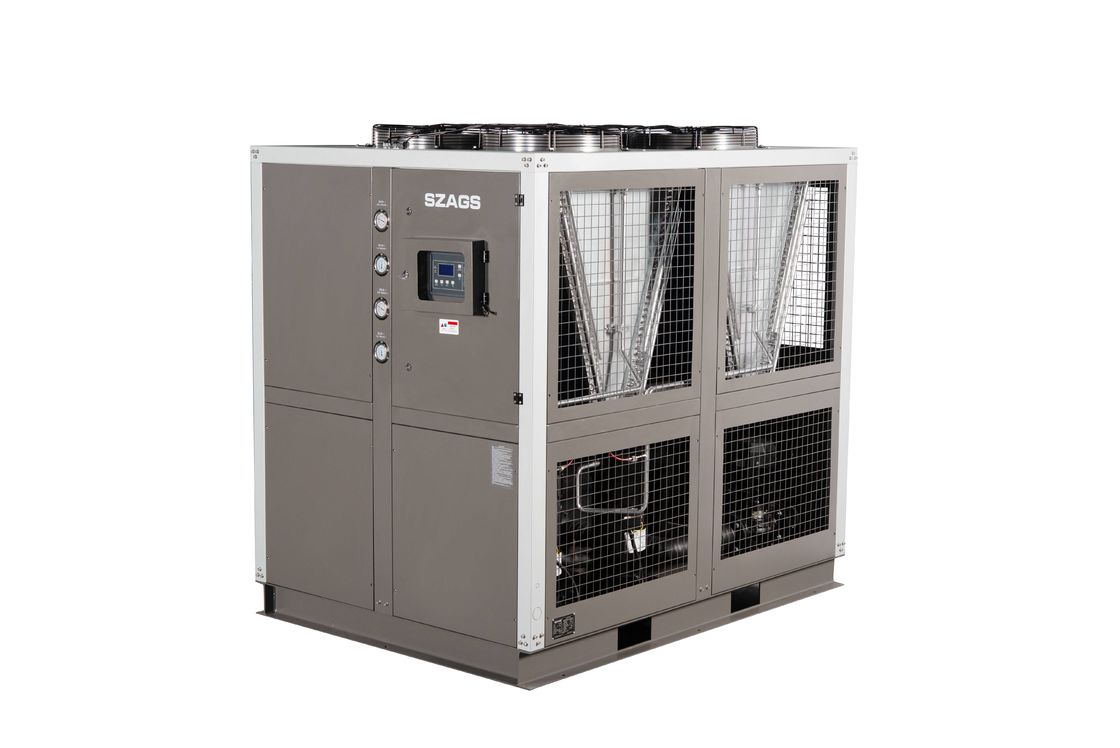 SZAGS Chiller 20HP Chiller de água de circuito fechado Unidade de refrigeração industrial para máquinas de processamento de borracha