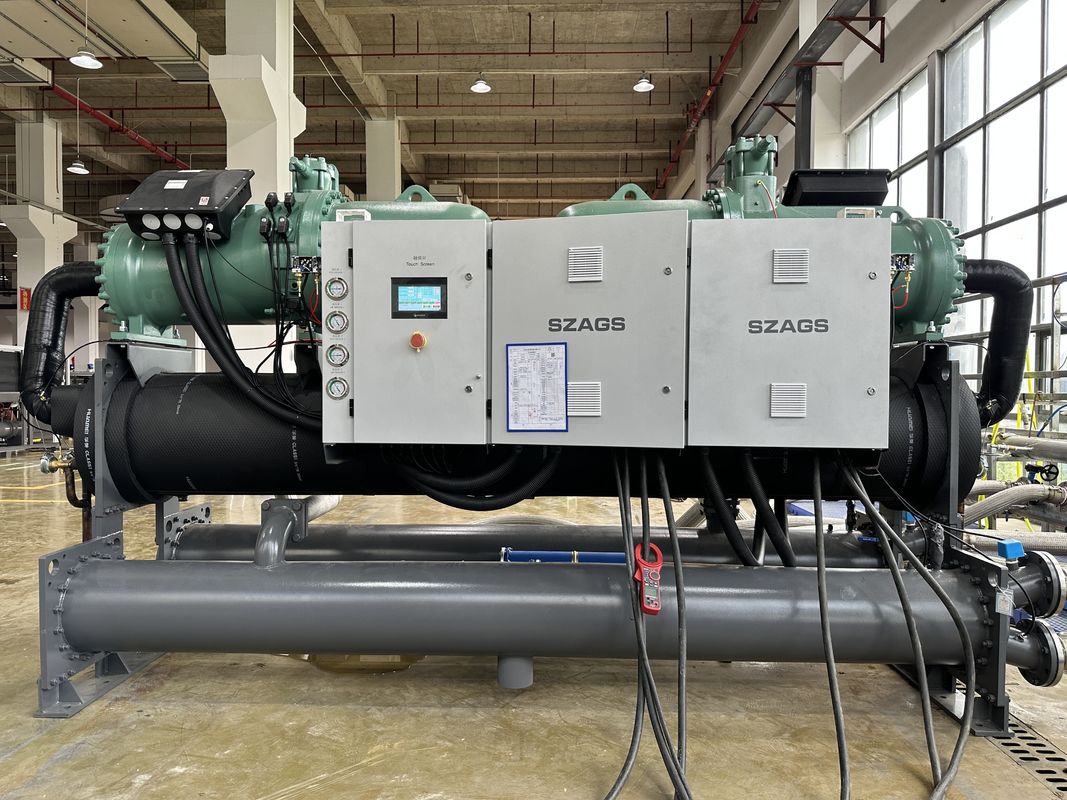 Chiller de baixa temperatura de tipo parafusado refrigerado a água de 360 hp com compressor BITZER