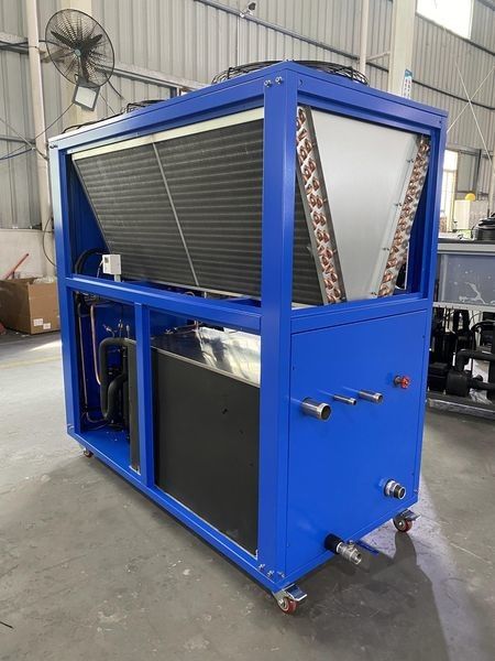 Frigorífico ecológico e de poupança de energia de 20 kW sistema de refrigeração por tubo de cobre refrigerante ambiental 8HP