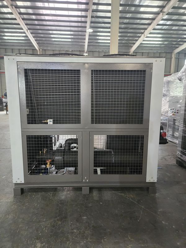 Chiller de glicol de 20 HP 72kW Chiller de água arrefecida a ar de tipo rolão industrial