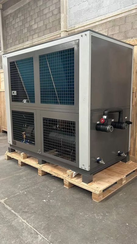 46.2KW Chillers industriais para arrefecimento estável de máquinas de corte CNC, máquinas de gravação e máquinas de fresagem