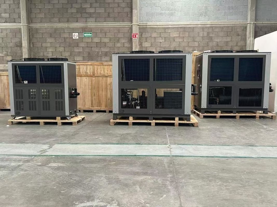 46.2KW Chillers industriais para arrefecimento estável de máquinas de corte CNC, máquinas de gravação e máquinas de fresagem