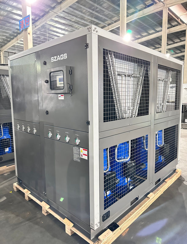 Refrigerador de água portátil 345L/750L com tanque de água incluído e capacidade de arrefecimento de 60 CV