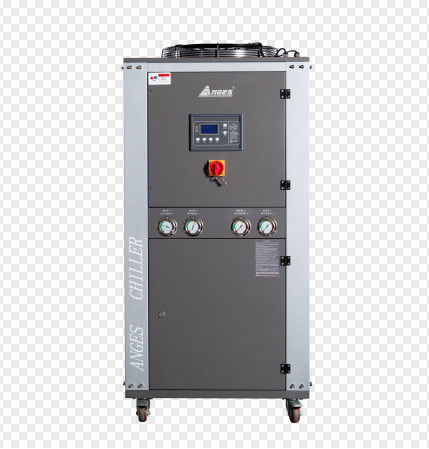 Chiller de água portátil de 8hp 22,7kw com 8000m3/h de fluxo de ar de arrefecimento e 20m de elevação para industrial