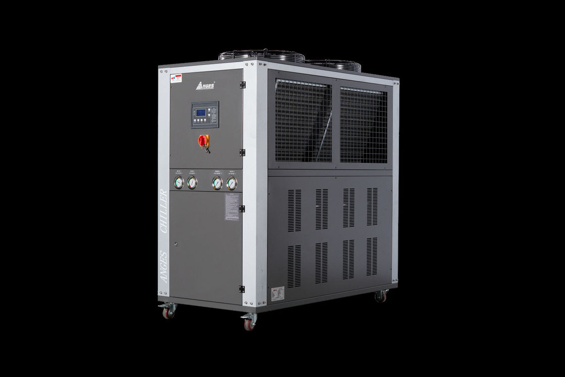 Refrigerador de precisão industrial refrigerado a ar de 10 HP para moldagem por injeção, equipamento CNC e laser