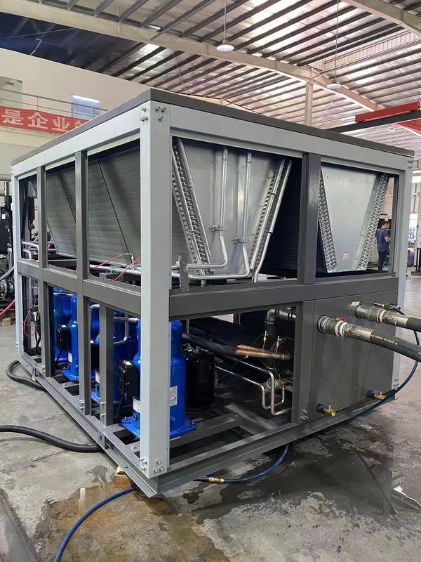 Chiller de rolagem refrigerado a ar de 60 HP Chillers de água para processos industriais para impressão e linha de laminação de filme BOPP