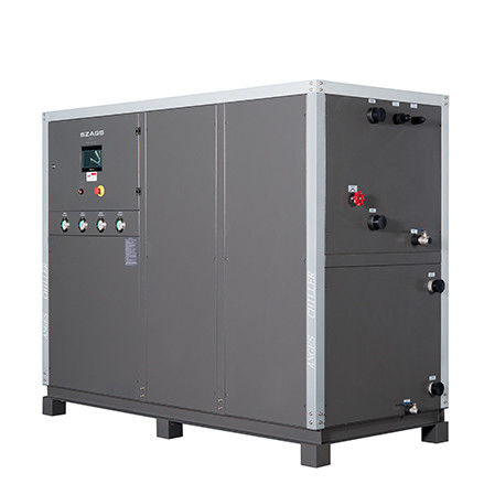 Resfriador de água de 50hp: tanque de água em aço inoxidável com evaporador de serpentina, 165,6kW, para resfriamento químico