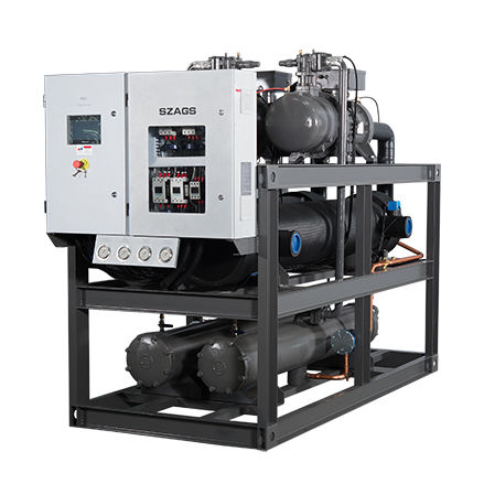 Resfriador central refrigerado a água tipo parafuso 140 hp 380 V 50 HZ