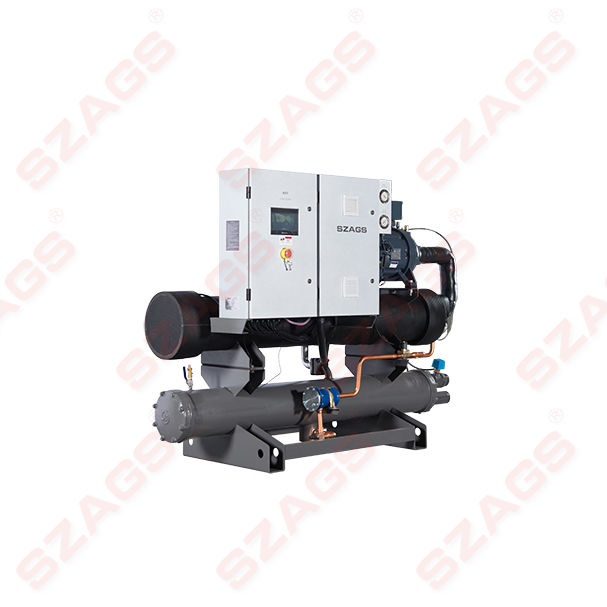 Refrigeração de alta capacidade de 150HP para necessidades industriais pesadas Unidade de resfriamento por água