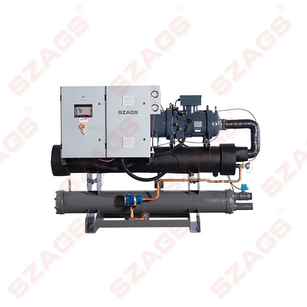 Refrigeração de alta capacidade de 150HP para necessidades industriais pesadas Unidade de resfriamento por água