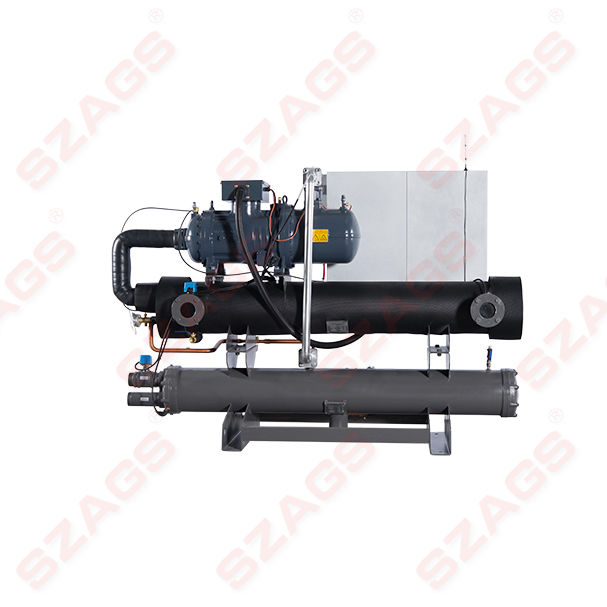 Refrigeração de alta capacidade de 150HP para necessidades industriais pesadas Unidade de resfriamento por água