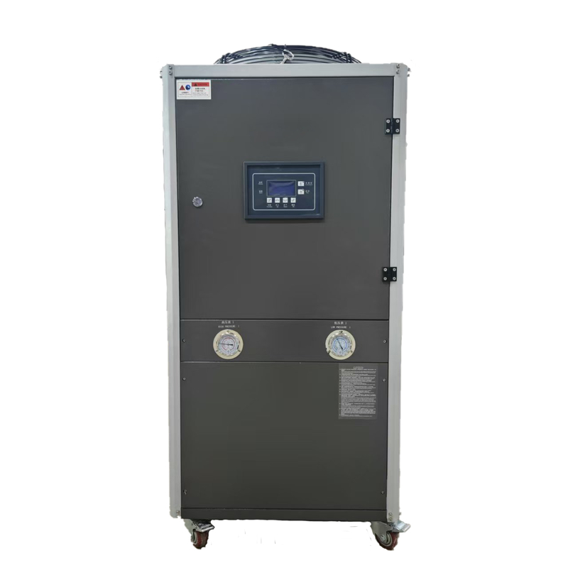 Chiller refrigerado a ar industrial de 3 HP Chiller portátil de glicol de 8,9 kW para máquina de moldagem por injeção