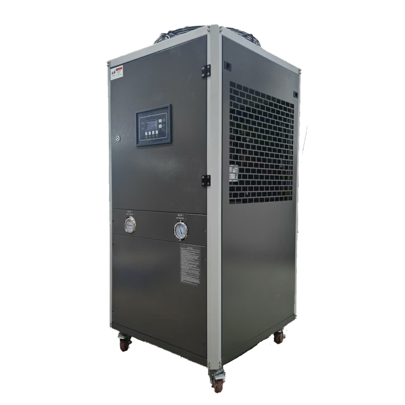 Chiller refrigerado a ar industrial de 3 HP Chiller portátil de glicol de 8,9 kW para máquina de moldagem por injeção