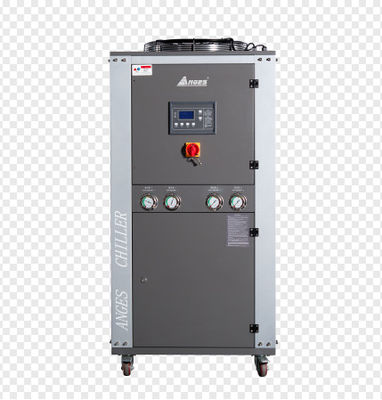 Chiller de água portátil de 8hp 22,7kw com 8000m3/h de fluxo de ar de arrefecimento e 20m de elevação para industrial