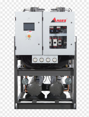 Chiller de parafuso refrigerado a água de 100 HP Processos industriais Chillers de água para impressão e linha de laminação de filme BOPP