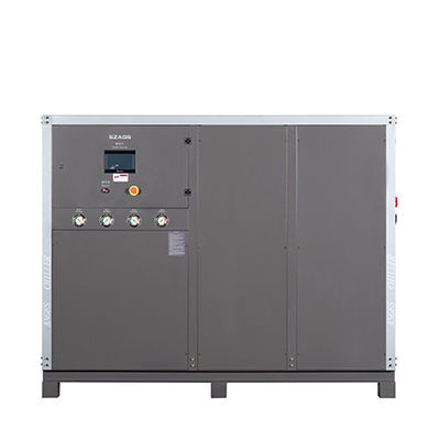 Resfriador de água de 50hp: tanque de água em aço inoxidável com evaporador de serpentina, 165,6kW, para resfriamento químico