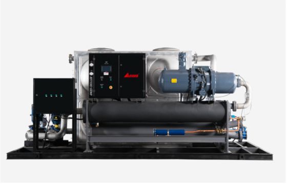 Chillers Industriais de Processo de Água com Scroll Refrigerado a Água de 100HP para Linha de Laminação de Filme BOPP e Impressão